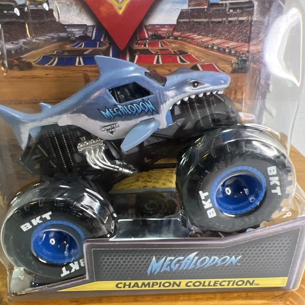 NIB Monster Jam Champion Collection Megalodon Monster‎ Truck Target Exclusive